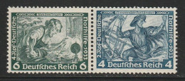 Wagner 1933, Combinatie W 47, Postfrisch, 40€ Kat. - Carnets & Se-tenant