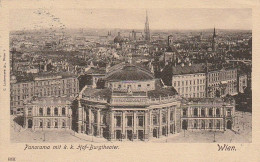 AK Wien - Panorama Mit K.k. Hof-Burgtheater - 1903 (66067) - Ringstrasse