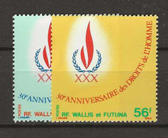 1978 MNH Wallis Et Futuna Mi 323-24 Postfris** - Nuevos