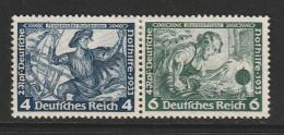 Wagner 1933, Combinatie W 49, Ungebraucht, 24€ Kat. - Libretti & Se-tenant