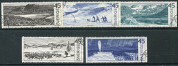 SWEDEN 1970 Tourism: North Sweden Used.  Michel 676-80 - Used Stamps