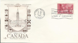 24620) Canada FDC $1 Export Crate - 1961-1970