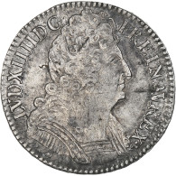 France, Louis XIV, 1/2 Ecu Aux Trois Couronnes, 1712, Paris, TTB, Argent - 1643-1715 Lodewijk XIV De Zonnekoning