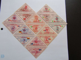 JO427  Timbres Surchargés Et Surtaxés  JO  Melbourne  1956  MH  YT 469-473 Et A101-103  Rép. Dominicaine - Estate 1956: Melbourne