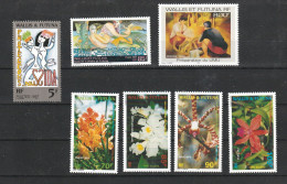 Wallis Et Futuna Année 1998 YT 510/516 Sida, Nativité, Umu, Flore  N** - Ungebraucht