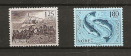 Norway 1977 Fish, Herring Fishing,  Fishing Hook, Cods Mi 751 - 752 MNH(**) - Neufs