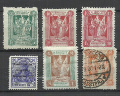 Germany Deutschland Marienwerder 1920, 6 Stamps, Mint & Used - Marienwerder