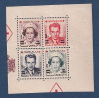 Monaco - YT N° 379 A à 382 A ** - Neuf Sans Charnière - 1951 - Unused Stamps