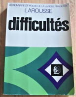 * LAROUSSE * DICTIONNAIRE DE POCHE DE LA LANGUE FRANçAISE * DIFFICULTES * - Dictionnaires