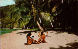 20-11-2023 (2 V 50) Tahiti (posted To Australia From Mexico 1969 Under-paid And TAXED) Vahine At Bali-Hai Hotel - Tahiti