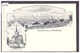 DISTRICT DE PAYERNE - SOUVENIR DE PAYERNE - CARTE NON CIRCULEE - TB - Payerne