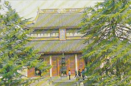 AK 181418 CHINA - Lingyan Hill Temple - Central Majestic Hall - Chine