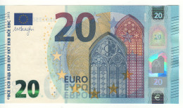 20 EURO  Firma  Draghi    R 010 F2   RB0225070934   /  FDS - UNC - 20 Euro