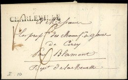 Let OBLITERATIONS PAR DEPARTEMENTS - 7/ARDENNES MP 7/CHARLEVILLE S. LAC De 1826, TB - 1849-1876: Klassieke Periode