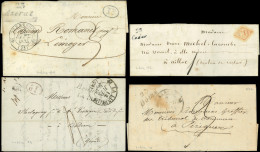 Let OBLITERATIONS PAR DEPARTEMENTS - 23/DORDOGNE Collection De 31 Cursives Dont 5 Au Verso, TB, Cote Pothion 4200 - 1849-1876: Klassik