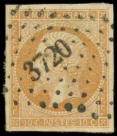 LETTRES ET OBLITERATIONS D'ALGERIE - N°13B Obl. PC 3720 De COLEAH, TB - 1849-1876: Période Classique