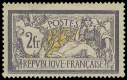 ** EMISSIONS DU XXe SIECLE - 122   Merson,  2f. Violet Et Jaune, TB. Br - Unused Stamps