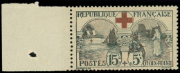 ** EMISSIONS DU XXe SIECLE - 156   Infirmière, 15c. + 5c. Noir Et Rouge, Bdf, TB - Unused Stamps