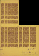 ** COLIS POSTAUX  (N° Et Cote Maury) - 149B 3f85 Brun Sur Jaune, NON DENTELE, NON EMIS, BLOC De 75 (3 Fois 25) Avec Cach - Nuovi