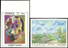 ** NON DENTELES - 2136 Et 2137 Pissarro Et Gleizes, N°2137 Bdf, TB - Ohne Zuordnung