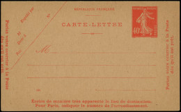 Let ENTIERS POSTAUX - Semeuse Camée, 40c. Vermillon, CL N°P1a, Non Perforée Ni Gommée, Superbe - Andere & Zonder Classificatie