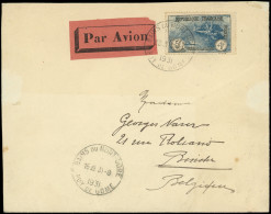 Let LETTRES DU XXe SIECLE - N°232 Obl. BAINS Du MONT DORE 31/8/31 S. Env. Par Avion Pour La BELGIQUE, TB - Briefe U. Dokumente