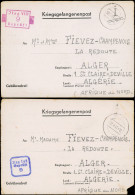 Let Guerre 1939/1945 - 3 Formules Kriegsgefangenenpost Avec Censures Différentes De L'Ilag VIII Tost, 1941-42, TB - Guerra De 1939-45