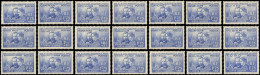 ** Grandes Séries Coloniales 1938 : Pierre Et Marie Curie, La Série De 21 Timbres, TB - Non Classificati