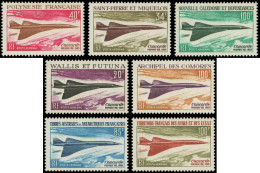 ** Grandes Séries Coloniales 1969 : Concorde, 7 Valeurs, TB - Non Classificati