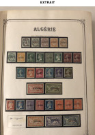 ALGERIE Collection Spécialisée De 1924 à 1968, * Et **, Nombreuses Variétés, Très Bel Ensemble, TB - Sonstige & Ohne Zuordnung