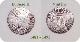 D. João II - Real Ou Vintém - N/D ( 1481 - 1495 ) - SILVER ( Ag 916,6 ) - A.G. 14 - Monarquia Portugal - Portugal