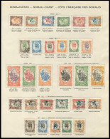COTE DES SOMALIS 37/52 Et 53/66 : Séries Courantes De 1902-03, Neufs Ou Obl., Cote Obl., TB - Autres & Non Classés