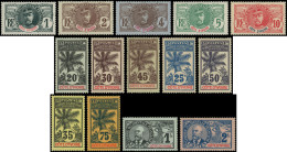 ** COTE D'IVOIRE 21/34 : Série Palmiers, Sf. Le 5f., TB - Autres & Non Classés