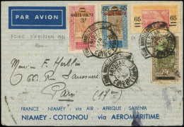 Let COTE D'IVOIRE 60, 93, Haute Volta N°22 Et 39, Tous Obl. Càd à Collerette FOIRE ANNUELLE COTE D'IVOIRE/ABIDJAN 18/2/3 - Other & Unclassified