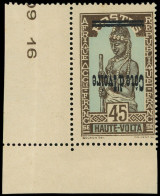 ** COTE D'IVOIRE 96a : 45c., Surcharge RENVERSEE, Cdf, TB - Sonstige & Ohne Zuordnung