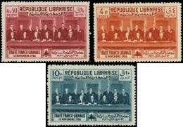 ** GRAND LIBAN 149A, 149C Et 149D : Traité Franco-Libanais, NON EMIS, TB - Andere & Zonder Classificatie