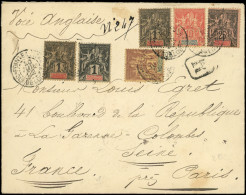 Let GUADELOUPE 27 (3), 28, 34 Et 41 Obl. POINTE A PITRE 30/7/02 S. Env. Rec., Arr. Colombes, TB - Sonstige & Ohne Zuordnung