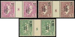 ** MADAGASCAR Taxe 26, 28 Et 29 En PAIRES Mill.8, N°28 *, TB - Sonstige & Ohne Zuordnung