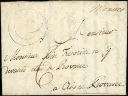 Let MONACO MP Manuscrite "Monaco" Sur LAC De Bordighera Du 13/8/1791, TTB - Marcofilia