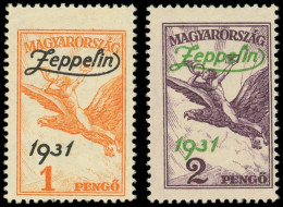 ** HONGRIE PA 24/25 : Zeppelin, TB - Unused Stamps