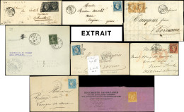 Lot De + De 100 Lettres, CP Ou Documents, Toutes Périodes, Tous états, à étudier - Collezioni (in Album)