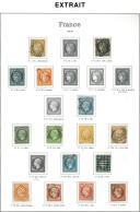 Collection De France Postes 1849/1948 En Album Yvert, Neuf Ou Obl. Jusqu'en 1900, états Divers Mais Avec Par Ex N°5, 18, - Collezioni (in Album)