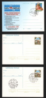 San Marino - Lot Postkarten - Postal Stationery