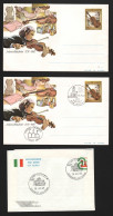 San Marino - Lot Briefumschläge & Aerogramm - Postal Stationery