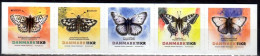 Denmark Danemark Danmark 2021 Europa CEPT Endangered National Wildlife Butterflies Set Of 5 Stamps MNH - Ongebruikt