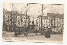 Cp, Belgique, BRUXELLES, Place Rouppe, Voyagée 1907 - Squares