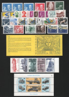 Schweden 1980 ** - MNH - In Den Hauptnummern Kompletter Jahrgang - Komplette Jahrgänge