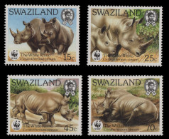 Swaziland 1987 - Mi-Nr. 528-531 ** - MNH - Wildtiere / Wild Animals - WWF - Swaziland (1968-...)