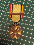 MEDAILLE CIVIQUE 14/18, 2EME MODELE,3EME CLASSE BELGIQUE WW1 - Belgio