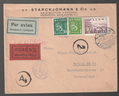 Finnland Beleg - Used Stamps